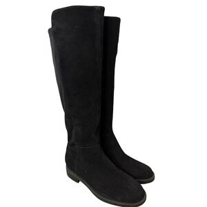 Blondo Waterproof Suede Knee High Boots Black Size 6.5 M